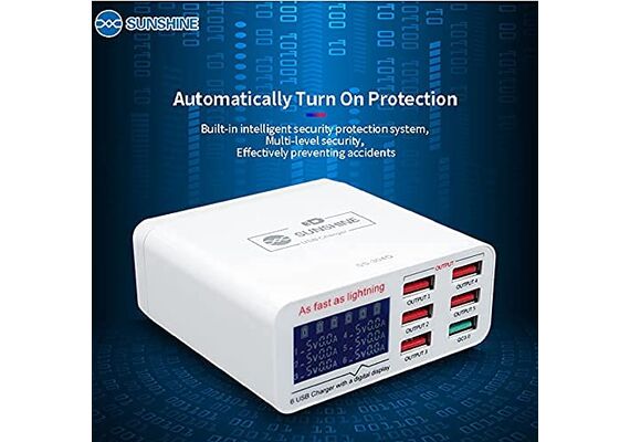 تصویر محصول شارژر و آمپرسنج سانشاین مدل SS-304Q تصویر شماره 5 , - فروشگاه فون پارتس