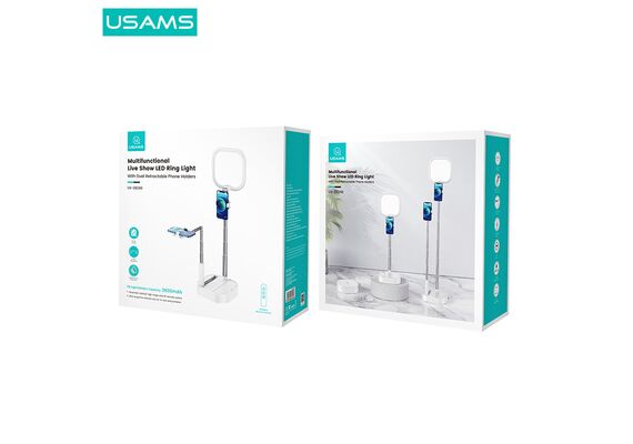 تصویر محصول چراغ حلقه LED چند منظوره ZB240 (با نگهدارنده تلفن همراه دوگانه) تصویر شماره 9 , - فروشگاه فون پارتس