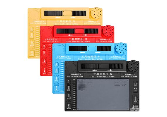 تصویر محصول پد فلزی میکروسکوپ با پایه متحرک برند WL, رنگ: قرمز تصویر شماره 2 , - فروشگاه فون پارتس