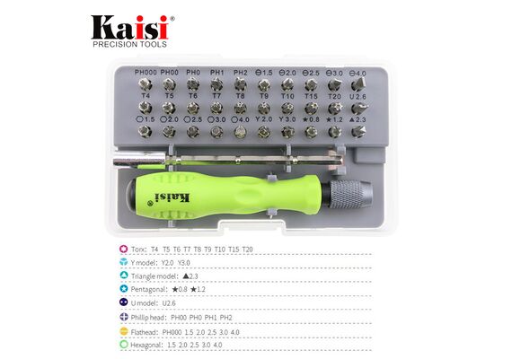 تصویر محصول پکیج پیچ گوشتی کایزی مدل K-T9020 تصویر شماره 3 , - فروشگاه فون پارتس