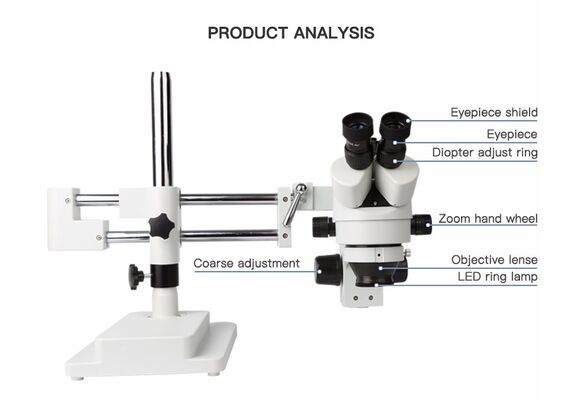 تصویر محصول میکروسکوپ بازویی کایزی مدل 37045A-STL2 تصویر شماره 4 , - فروشگاه فون پارتس