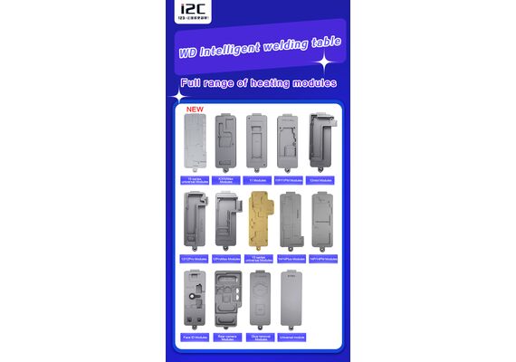 تصویر محصول پری هیتر هوشمند I2C مدل i2C-Welder همراه با 14 ماژول تصویر شماره 9 , - فروشگاه فون پارتس