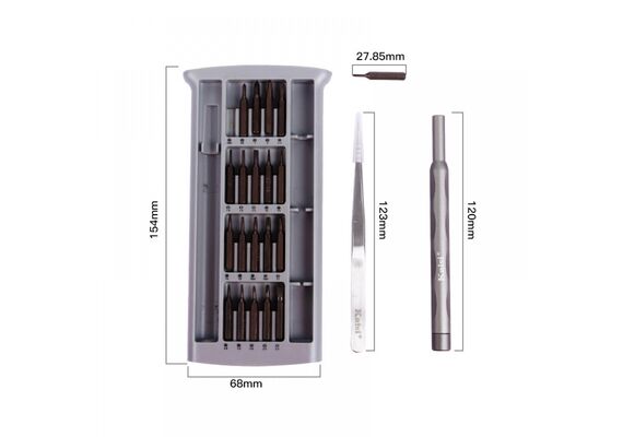 تصویر محصول جعبه پیچ گوشتی 22 عددی کایزی مدل K-3022B تصویر شماره 3 , - فروشگاه فون پارتس