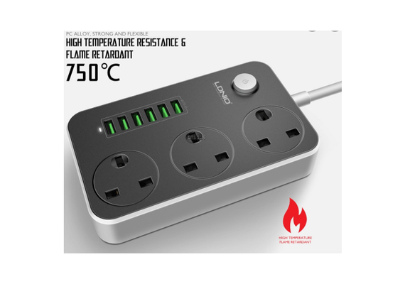 تصویر محصول محافظ ولتاژ و شارژر و چندراهی برق پی زد ایکس مدل BKL-22 تصویر شماره 5 , - فروشگاه فون پارتس