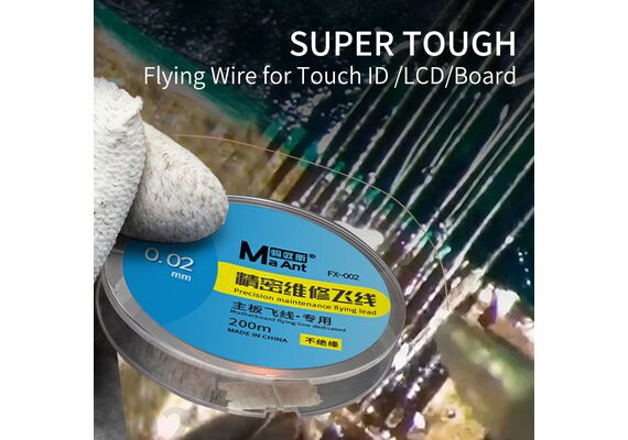 تصویر محصول سیم جامپر مسی لعاب دار MaAnt, میزان ضخامت: 0.01 میلی متر تصویر شماره 2 , - فروشگاه فون پارتس