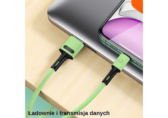 کابل شارژ یوسمز مدل U52, نوع سوکت: میکرو یو اس بی, رنگ: سفید, 3 image