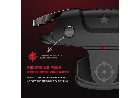 تصویر محصول دسته بازی موبایل گیمسر مدل F5 Falcon Mini تصویر شماره 4 , - فروشگاه فون پارتس