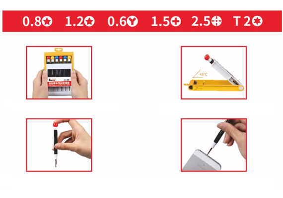 تصویر محصول پکیج پیچ گوشتی کایزی مدل K-9306 تصویر شماره 5 , - فروشگاه فون پارتس