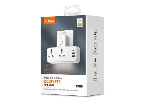 تصویر محصول چندراهی برق الدینیو مدل SC2311 تصویر شماره 5 , - فروشگاه فون پارتس