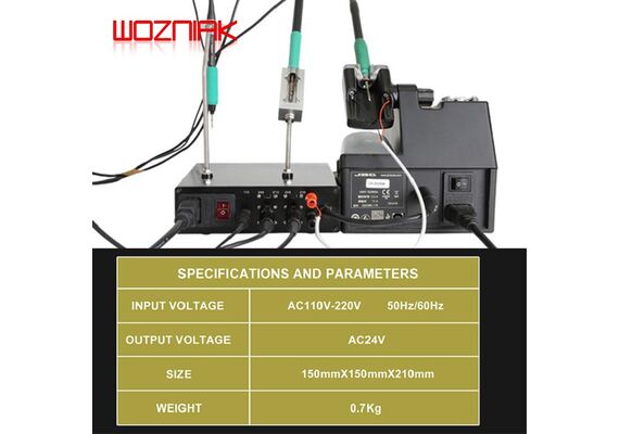 تصویر محصول افزونه هویه استیشن KAISI K-508 همراه با دسته 210 و 245 تصویر شماره 6 , - فروشگاه فون پارتس