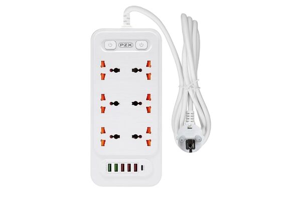 محافظ ولتاژ و شارژر و چندراهی برق پی زد ایکس مدل BKL-22